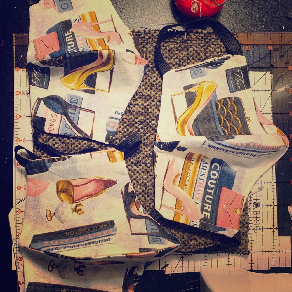 Hand made face masks
